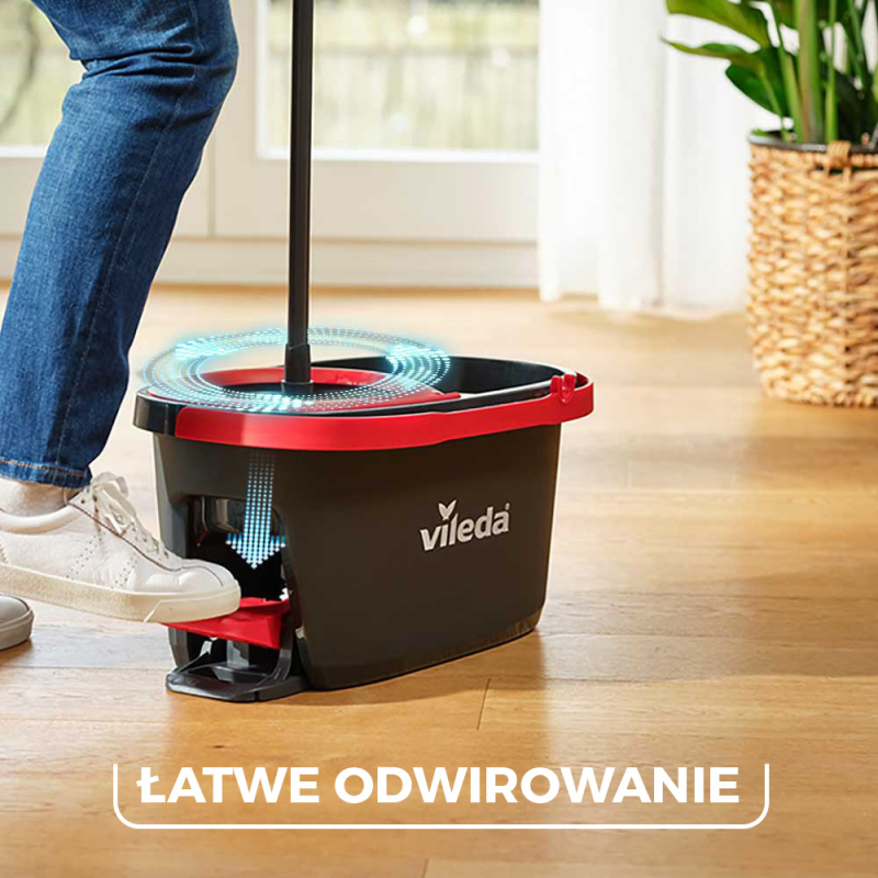 Mop obrotowy Vileda TURBO DEEP CLEAN